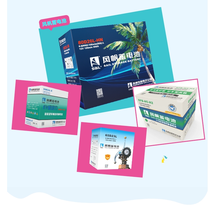 中船風帆多款特色蓄電池產(chǎn)品上線